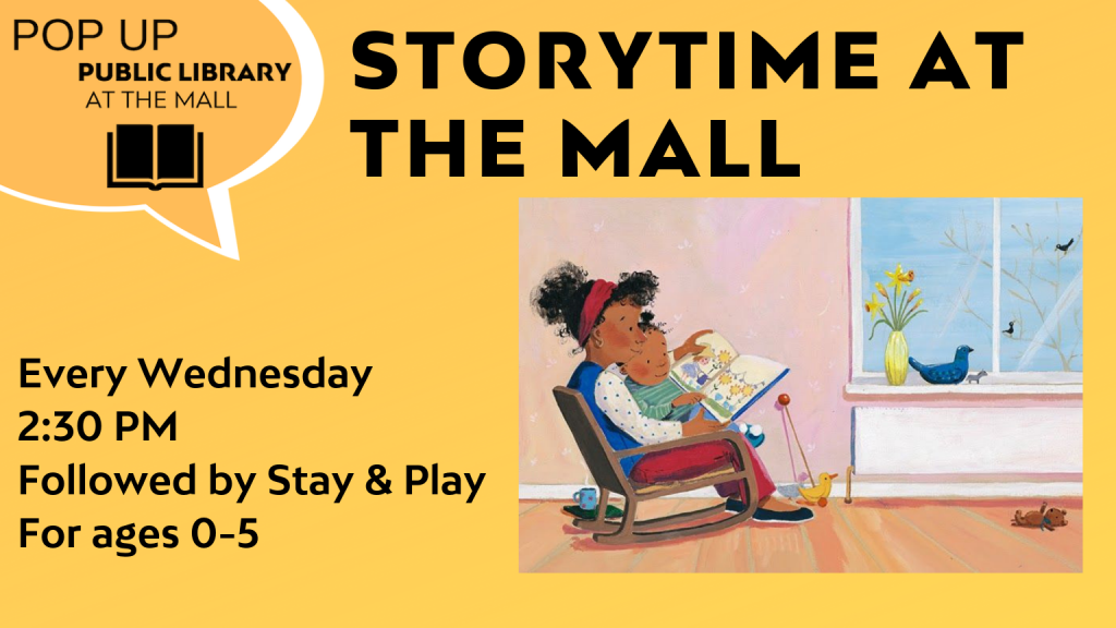 Family Storytime at the Mall @ Library Pop-up