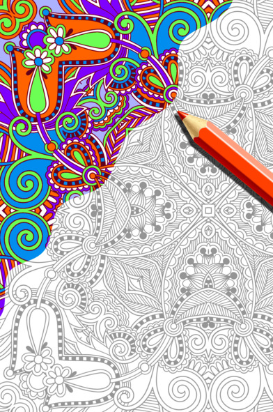 Club de Colorear para Adultos @ Pickleweed Library | San Rafael | California | United States