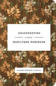 The cover of Housekeeping by Marilynne Robinson.