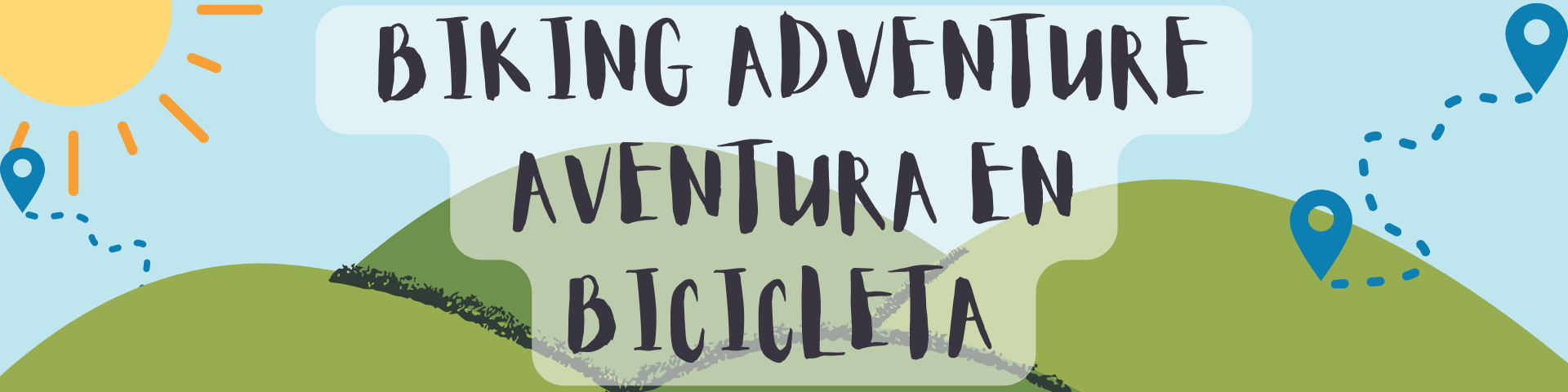 Biking Adventure. Aventura en bicicleta.