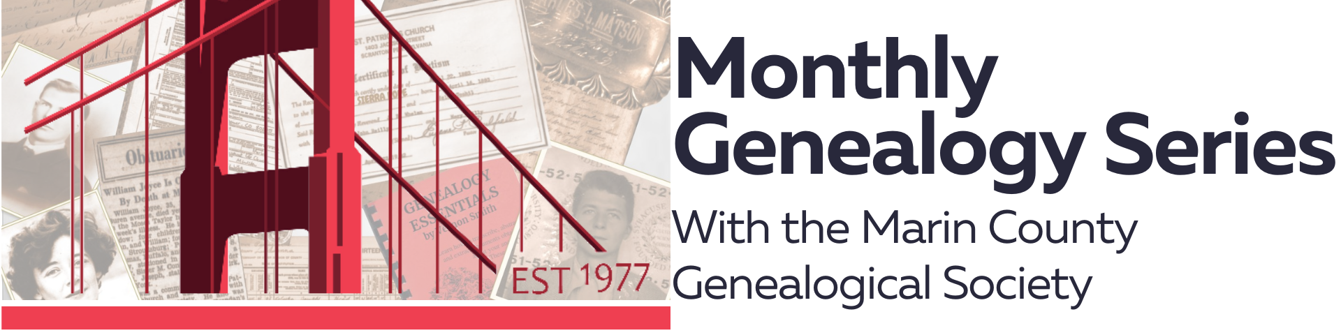 Monthly Genealogy Series @ Downtown Library