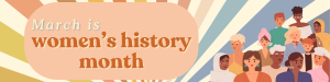 Women's History Month Header