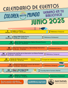 Calendario de eventos de junio