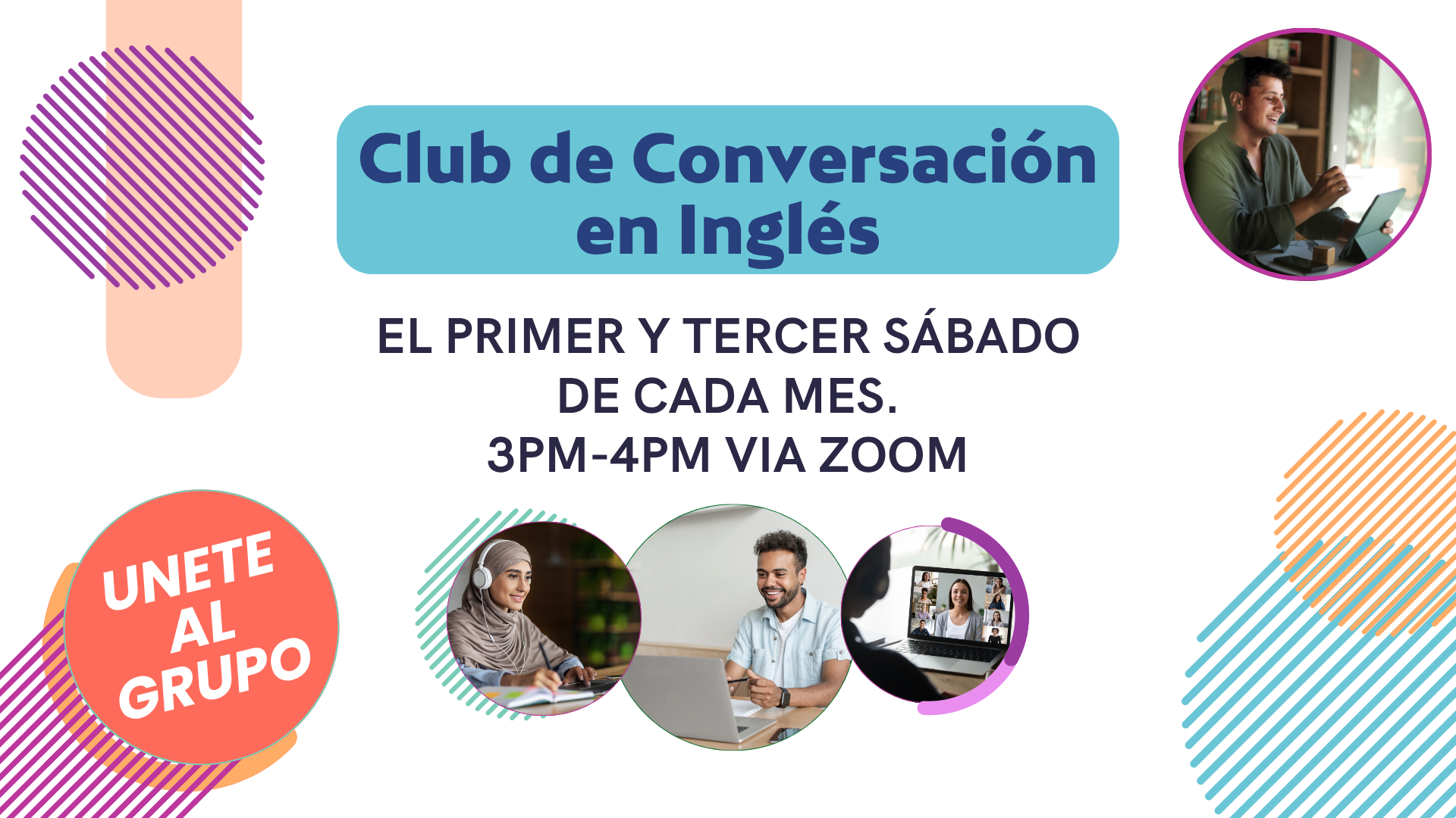 Club de Conversación en Inglés via Zoom