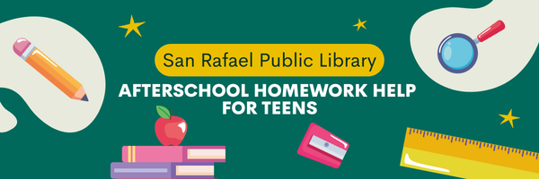 Teens Drop-In Homework Help @ Downtown Teen's Area