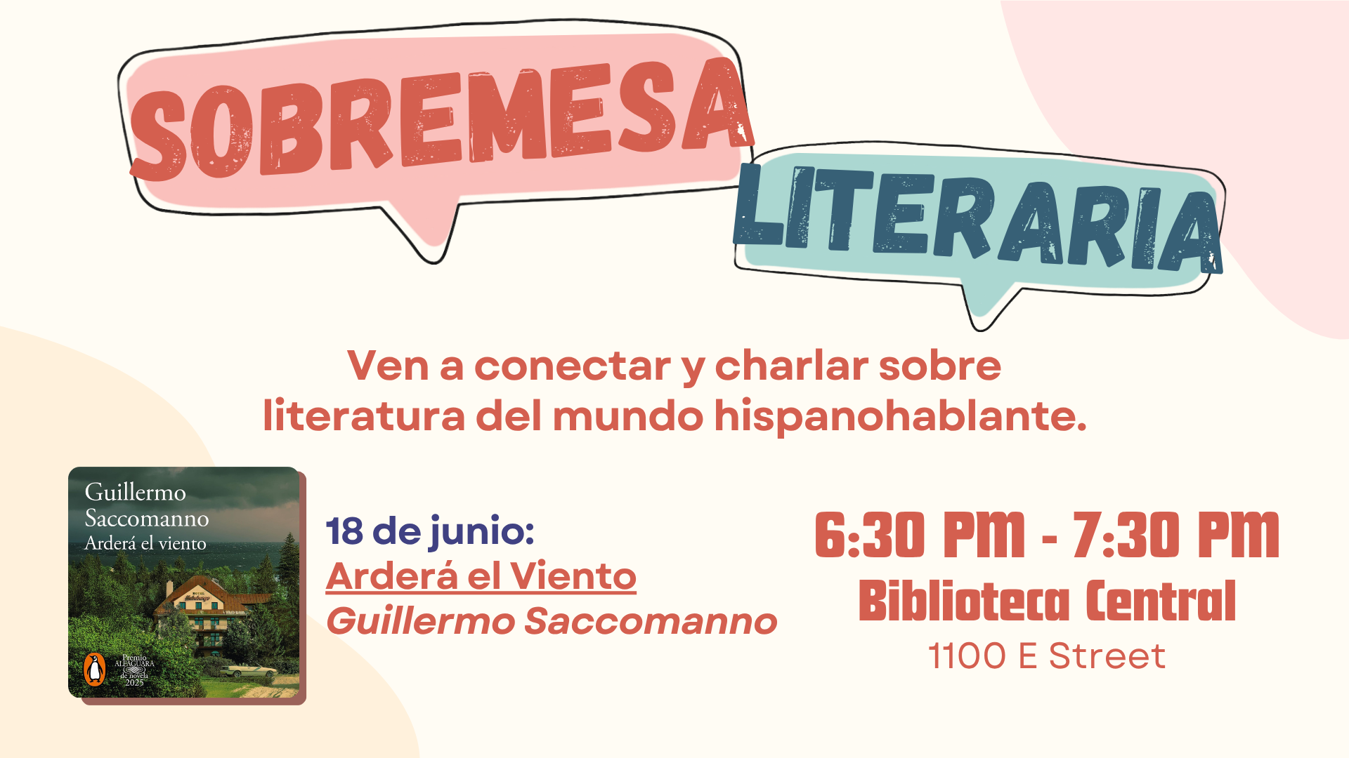 Club de Lectura Sobremesa Literaria