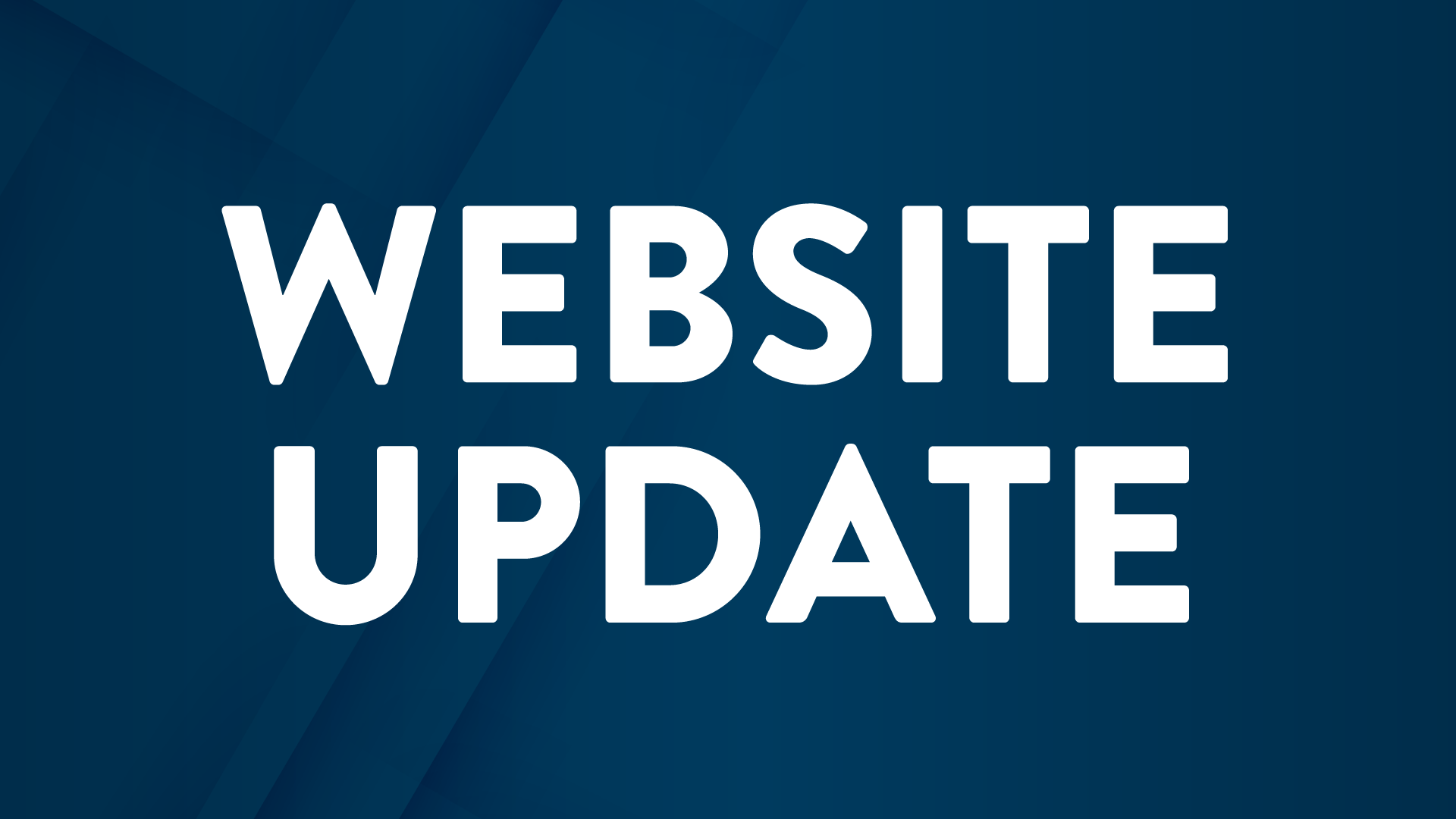 Website update
